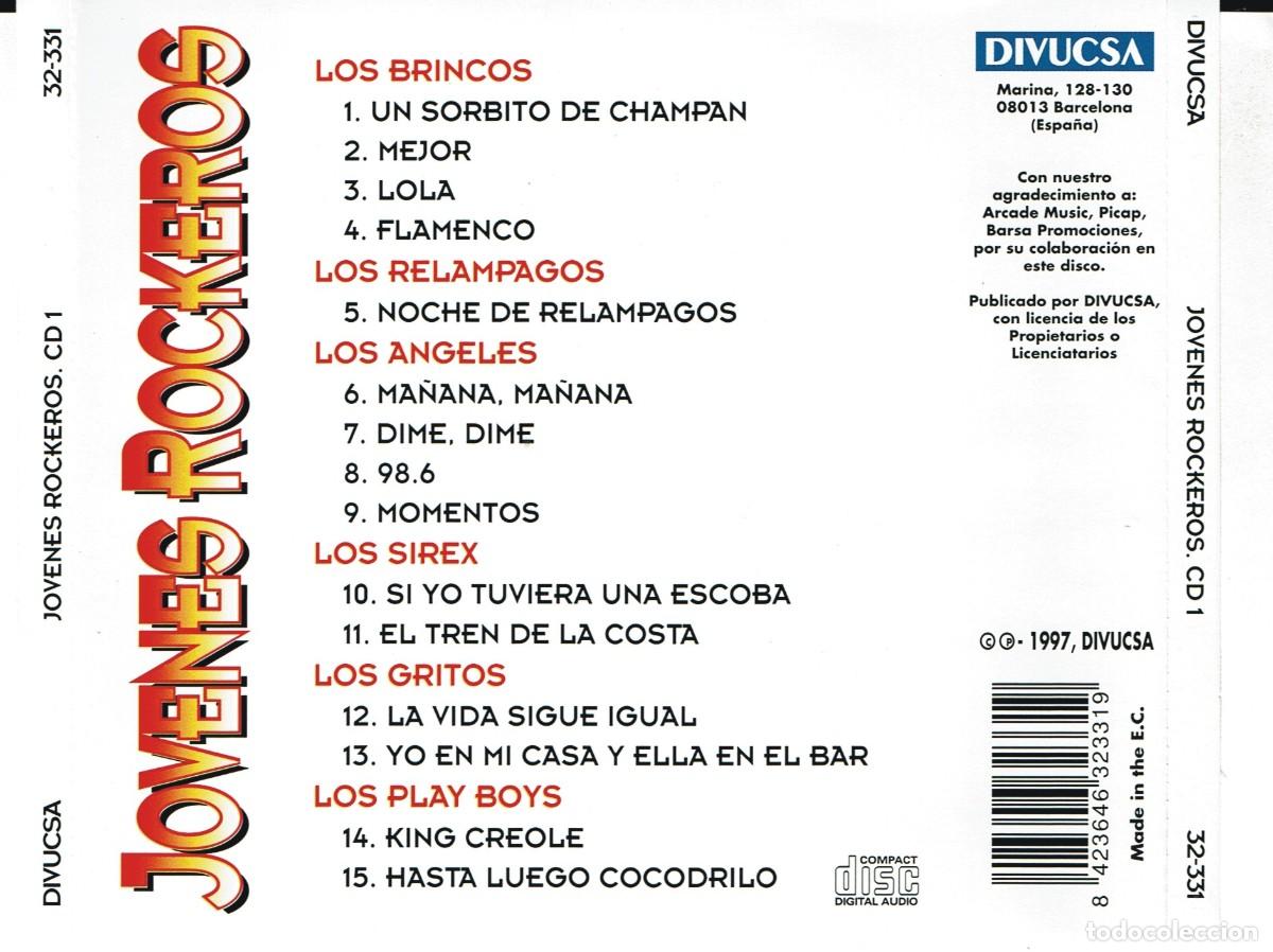 CDs de m&uacute;sica: Various &ndash; Jovenes Rockeros - 3 X CDS - Foto 3