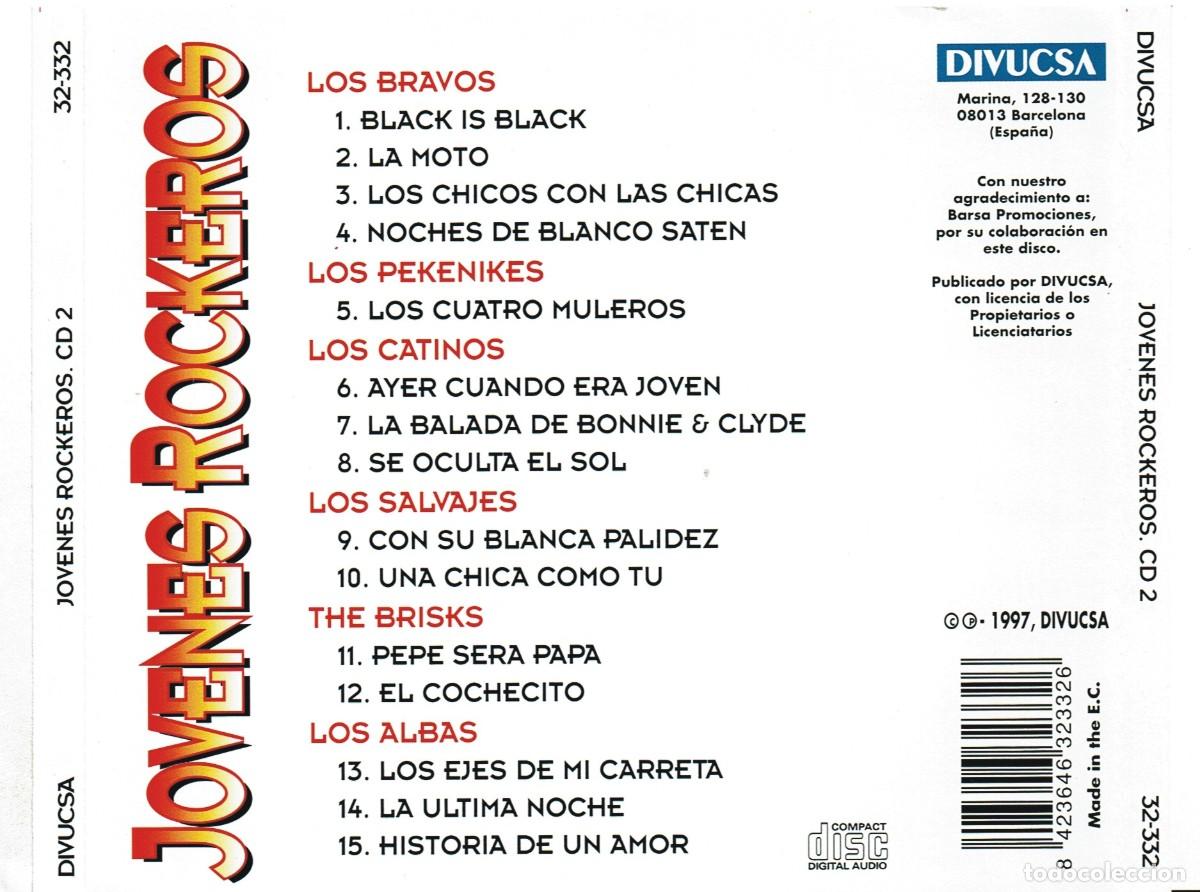CDs de m&uacute;sica: Various &ndash; Jovenes Rockeros - 3 X CDS - Foto 7
