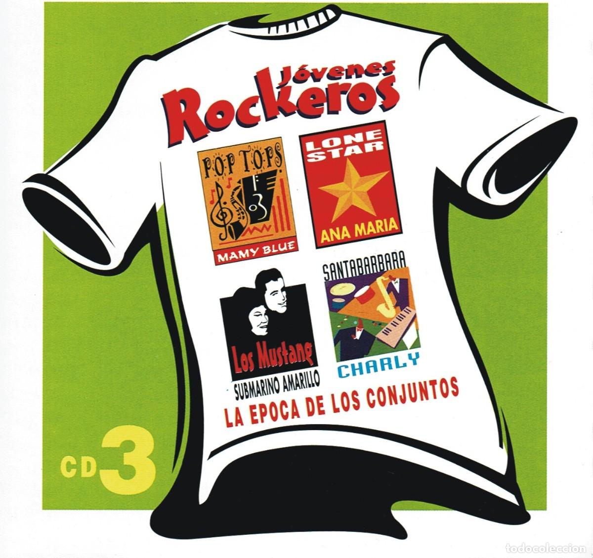CDs de m&uacute;sica: Various &ndash; Jovenes Rockeros - 3 X CDS - Foto 9