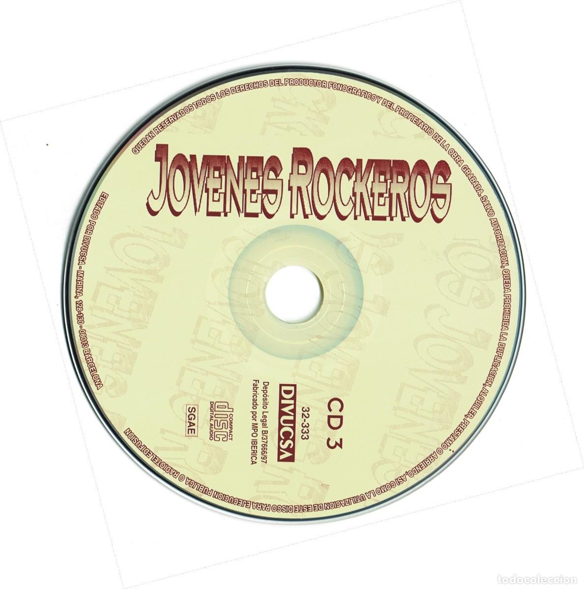 CDs de m&uacute;sica: Various &ndash; Jovenes Rockeros - 3 X CDS - Foto 10