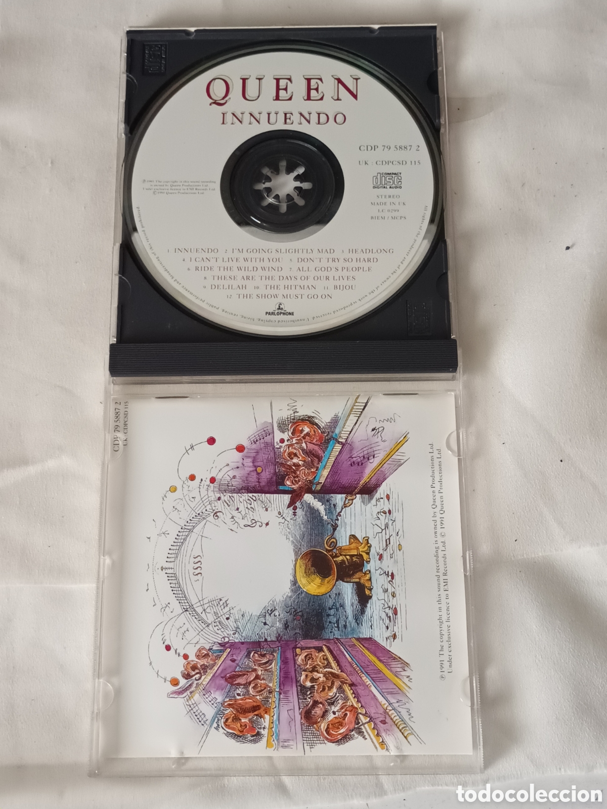 CDs de m&uacute;sica: CD m&uacute;sica Queen Innuendo - Foto 2