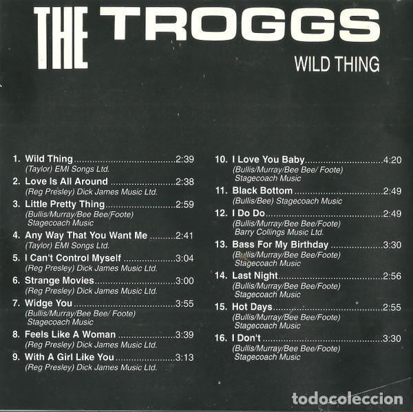 CDs de m&uacute;sica: The Troggs &lrm;&ndash; WILD THING CD - Foto 5