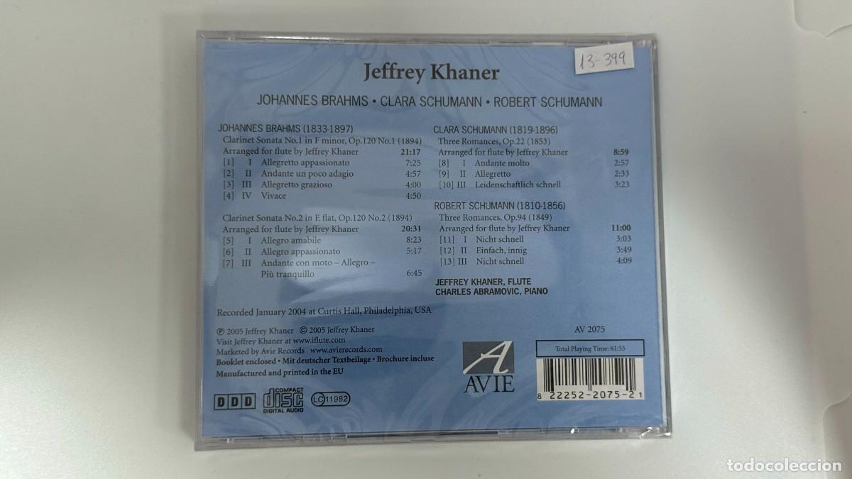CDs de m&uacute;sica: BRAHMS &ndash; SCHUMANN - Foto 2
