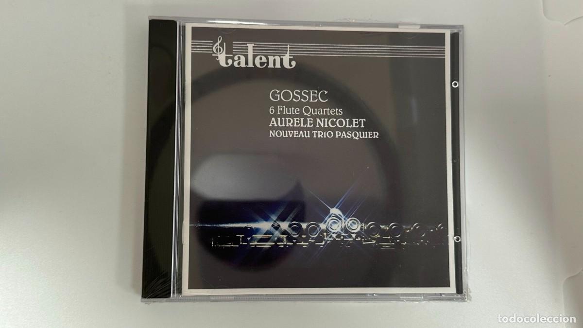 CDs de m&uacute;sica: GOSSEC: 6 cuartetos - Foto 1