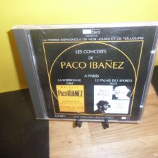 CDs de Música: PACO IBAÑEZ - LES CONCERT DE PACO IBAÑEZ A PARIS - CD MADE IN FRANCE - DISPONGO DE MAS CDS - 1€Y+