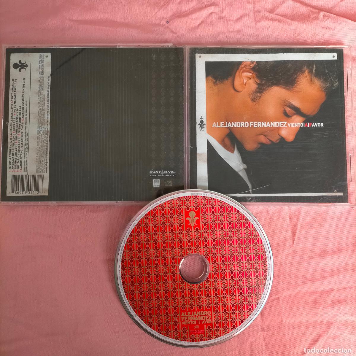 CDs de m&uacute;sica: CD ALEJANDRO FERNANDEZ - Foto 1