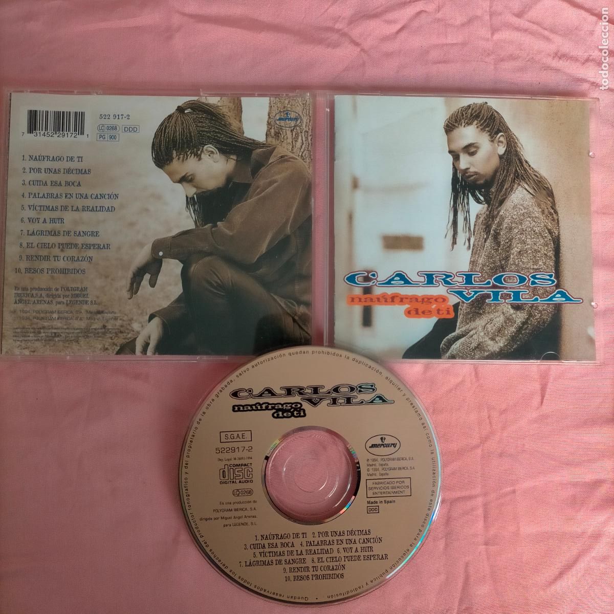 CDs de m&uacute;sica: CD ALBUM CARLOS VILA - Foto 1