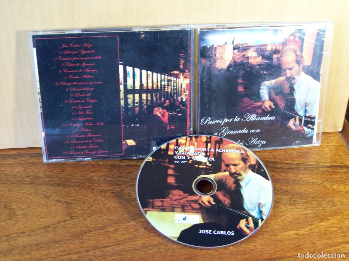 CD di Musica: JOSE CARLOS ARIZA - PASEO POR LA ALHAMBRA Y GRANADA - CD 18 CANCIONES