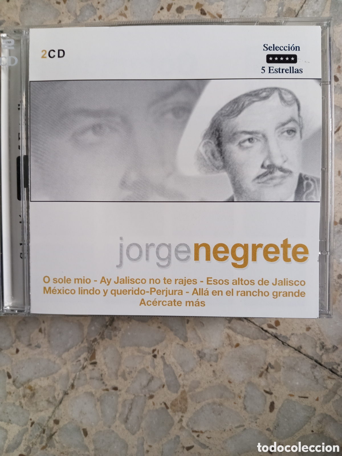 CDs de m&uacute;sica: 2 CD JORGE NEGRETE SELECCION 5 ESTRELLAS - Foto 1