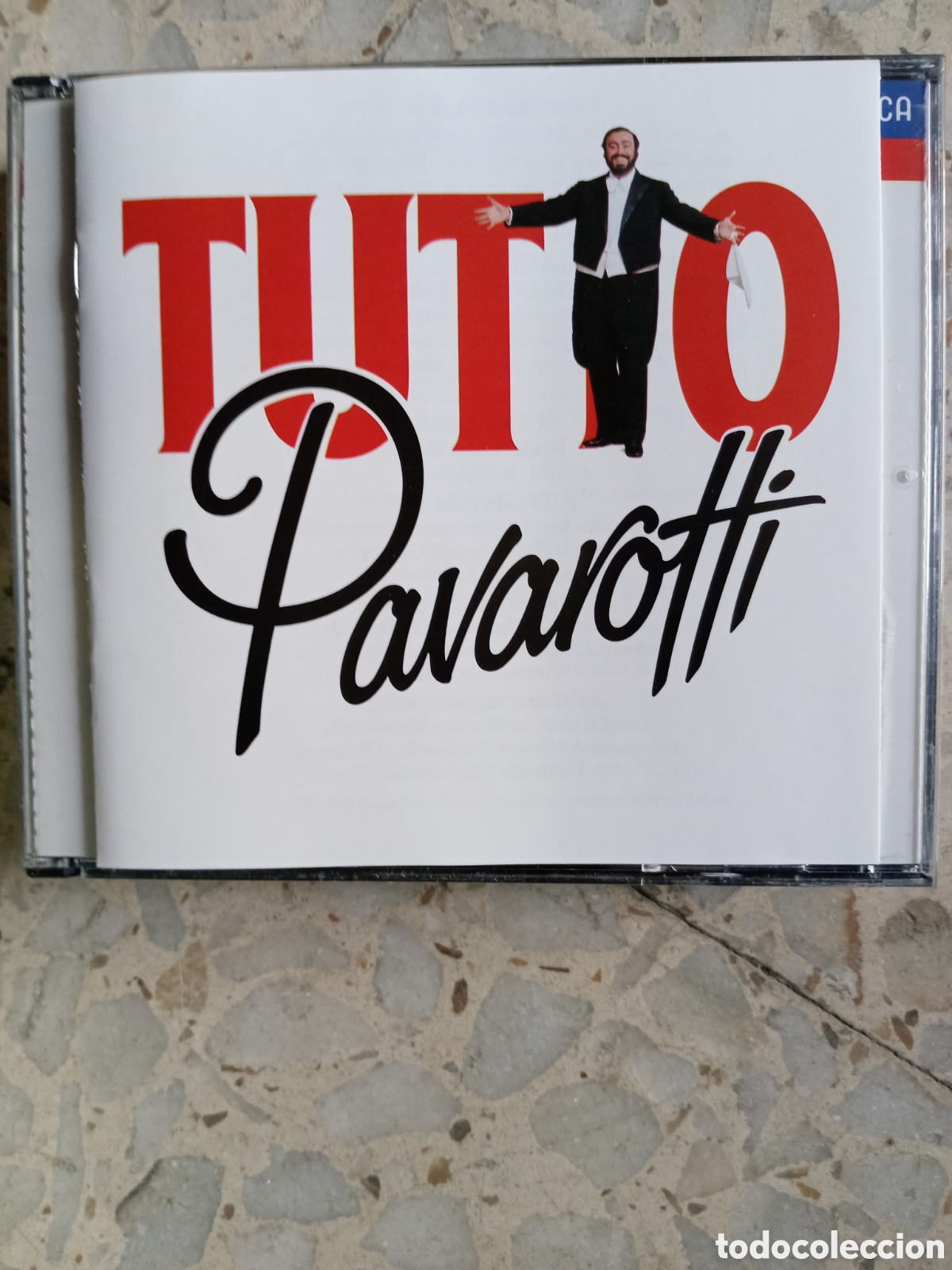CDs de m&uacute;sica: 2 CD LIBRETO TUTTO PAVAROTTI - Foto 1