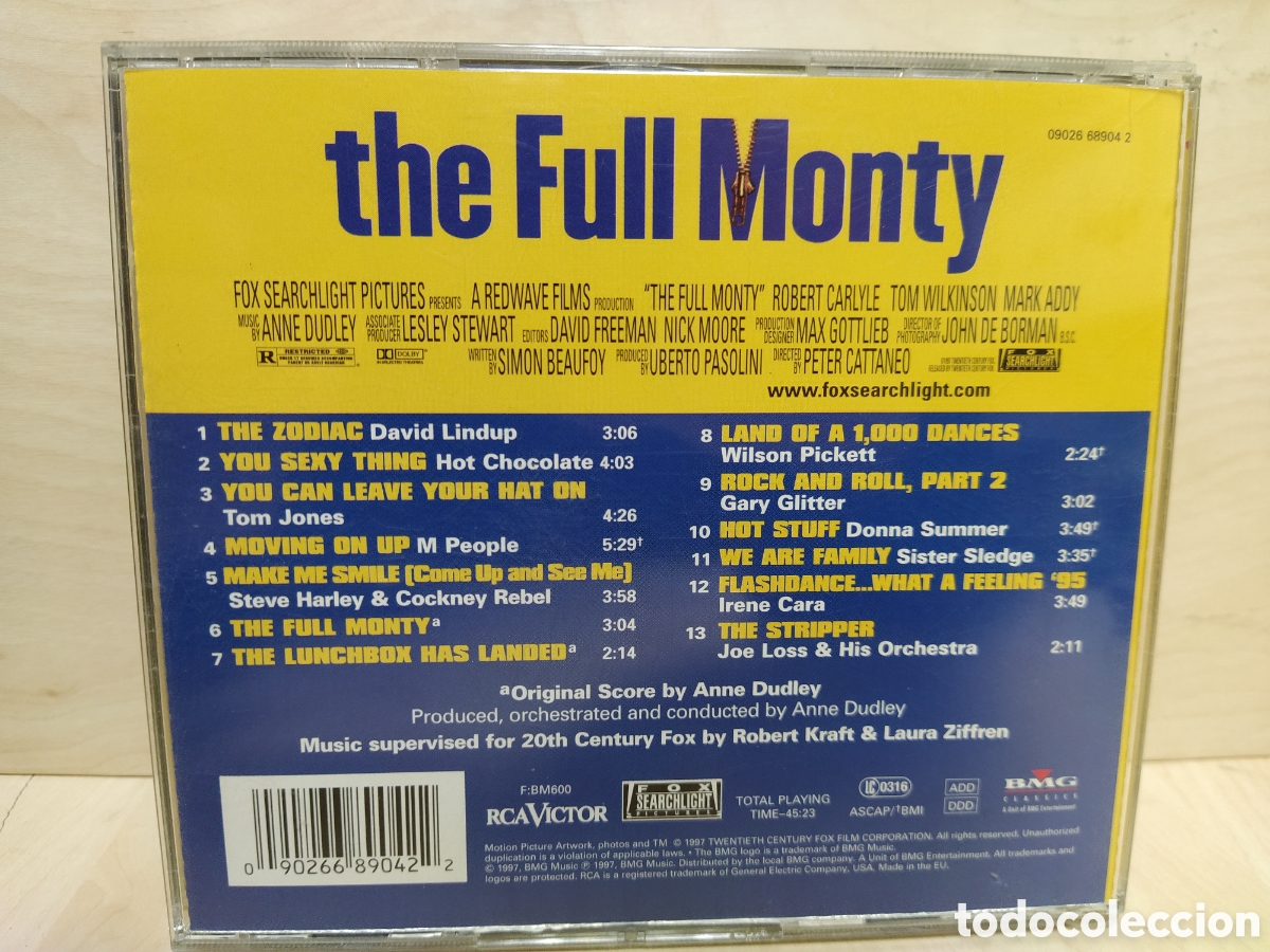 CDs de m&uacute;sica: Various - The Full Monty (CD, Comp) - Foto 2