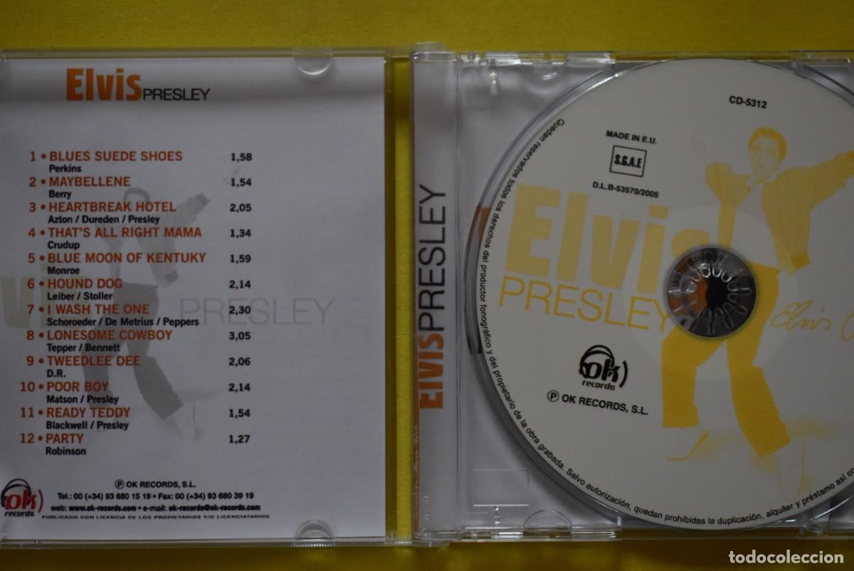 CDs de m&uacute;sica: 2 CDs Elvis Presley. OK Records. - Foto 2