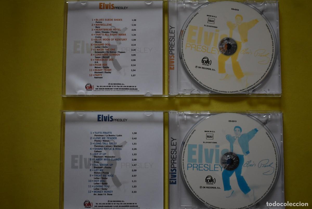 CDs de m&uacute;sica: 2 CDs Elvis Presley. OK Records. - Foto 4