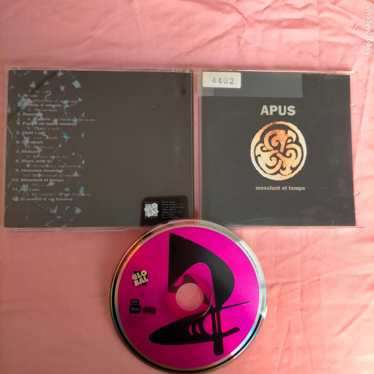 CDs de M&uacute;sica: CD 12 temas apus