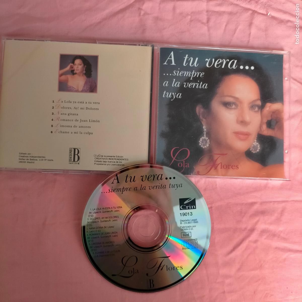CDs de m&uacute;sica: LOLA FLORES CD - Foto 1