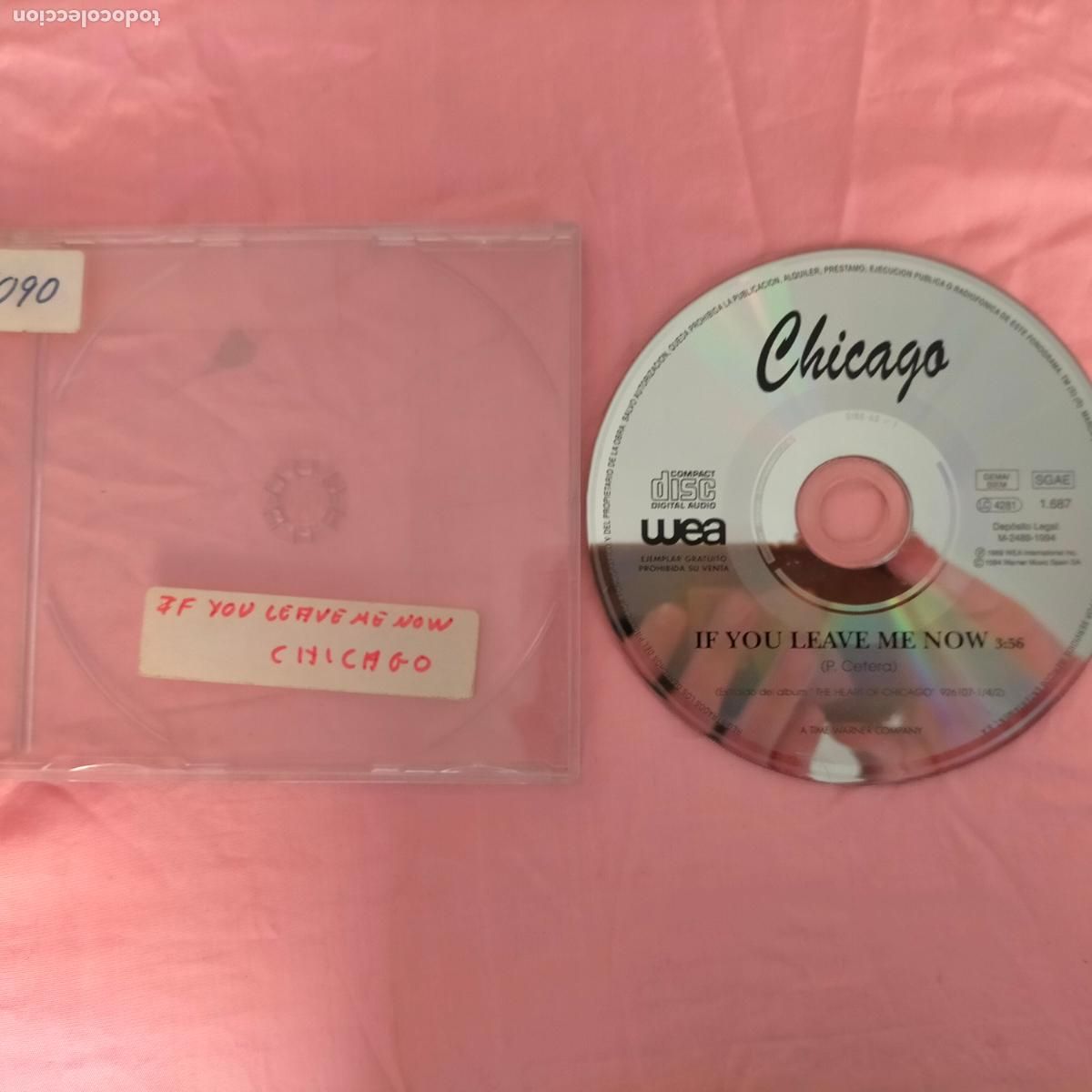 CDs de m&uacute;sica: CD SINGLE CHICAGO - Foto 1