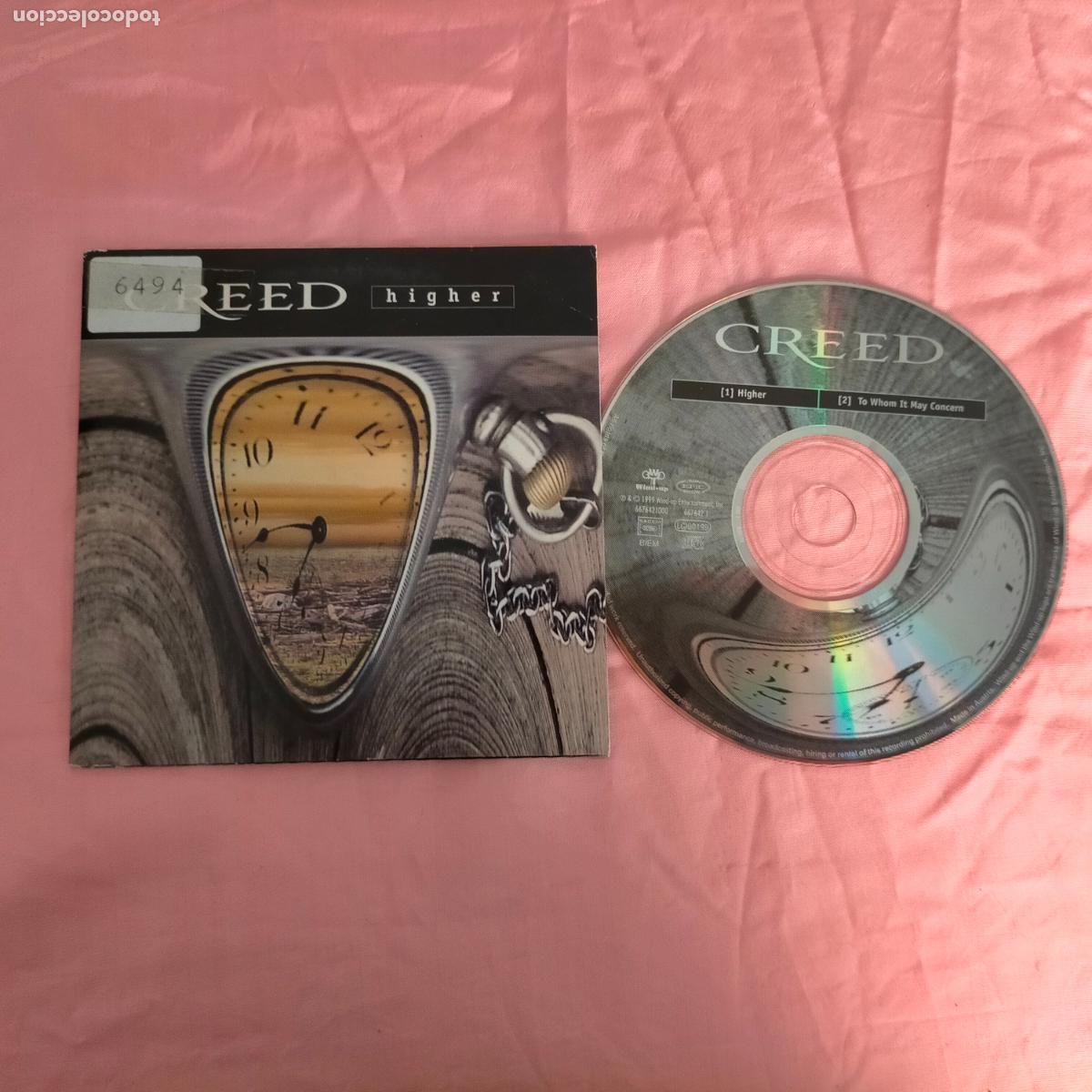 CDs de m&uacute;sica: CD SINGLE CREED - Foto 1