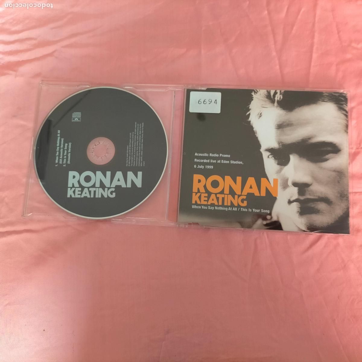 CDs de m&uacute;sica: CD SINGLE CD SINGLE RONAN KEATING - Foto 1