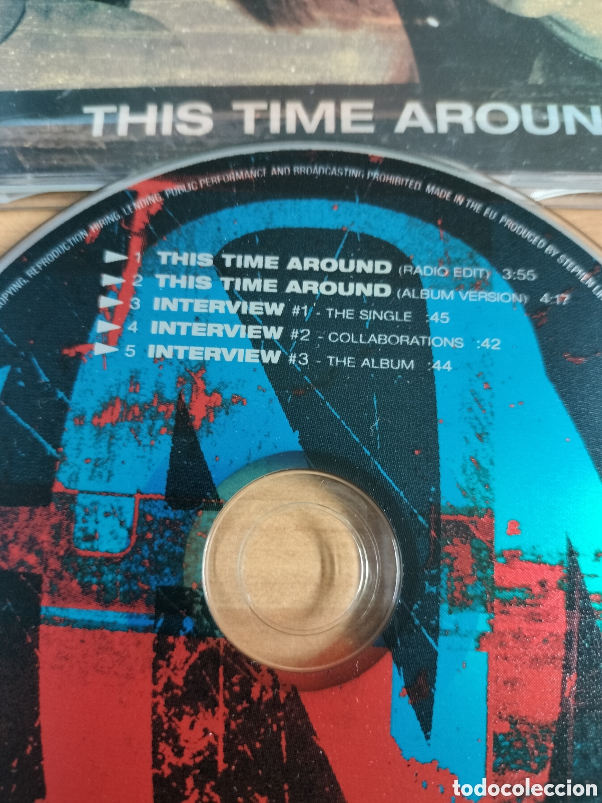 CDs de m&uacute;sica: Hanson - This time around - CD single 5 canciones - Foto 2
