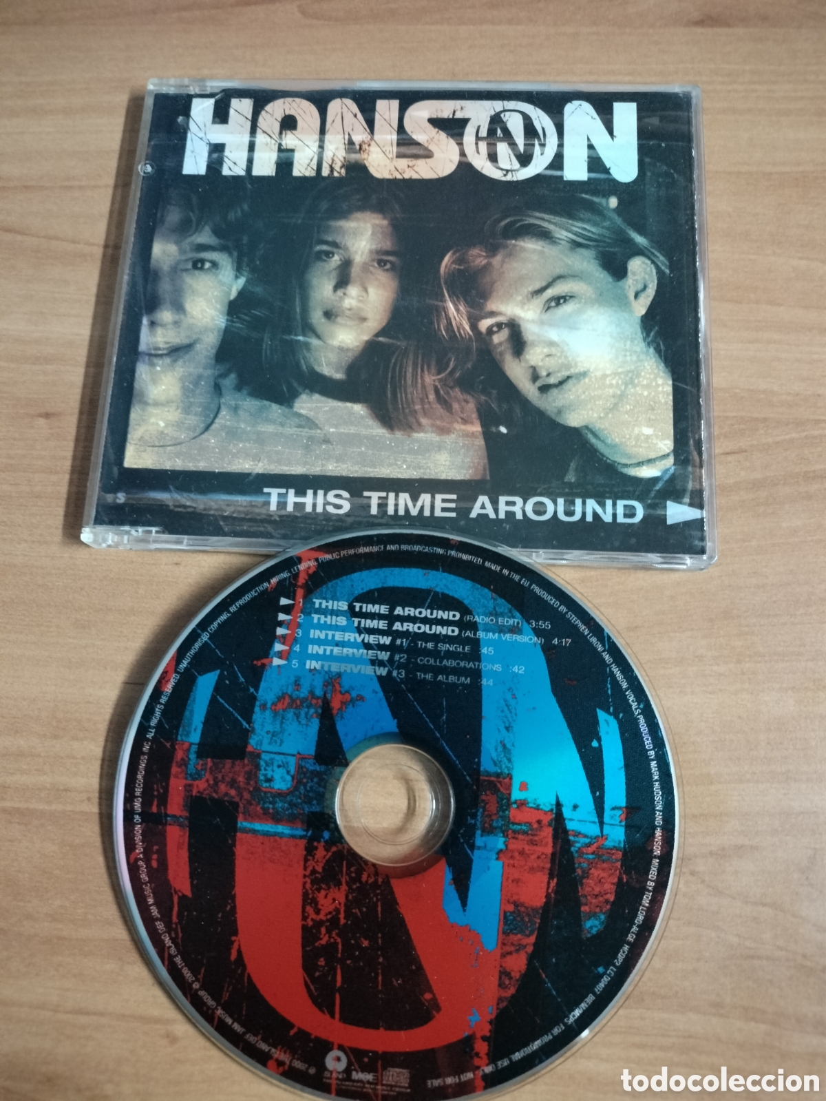 CDs de m&uacute;sica: Hanson - This time around - CD single 5 canciones - Foto 1