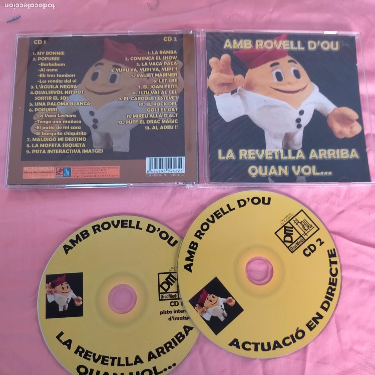 CDs de m&uacute;sica: 2 cd amb revell d&acute;ou - Foto 1