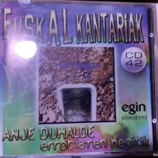 CDs de Música: CD . EUSKAL KANTARIAK