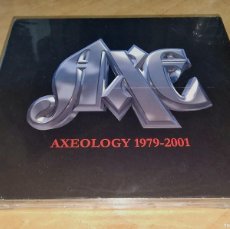 CDs de Música: AXE 2 CD AXELOGY 1979-2001,BOXSET 2012*PRECINTADO*HARD ROCK-Q5-KROKUS-ROUGH CUTT-TRIUMPH-LEATHERWOLF