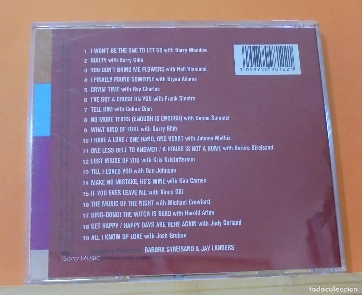 CDs de m&uacute;sica: Barbra Streisand. Duets. Sony 2002 -- CD - Foto 2