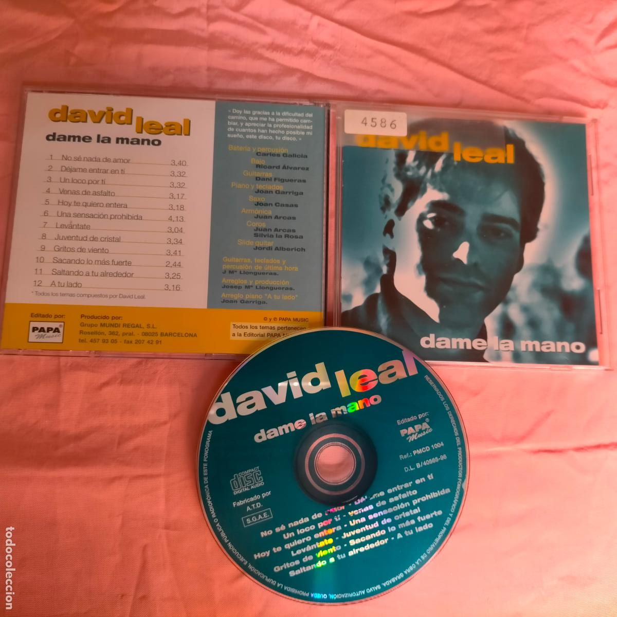 CDs de m&uacute;sica: cd 12 temas album david leal - Foto 1
