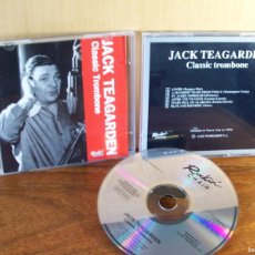 CDs de Música: JACK TEAGARDEN - CLASSIC TROMBONE - CD GRABADO EN NUEVA YORK 1954 FABRICADO EN SUIZA