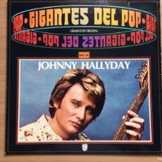 CDs de Música: JOHNNY HALLYDAY. GIGANTES DEL POP. (VINILO LP 1981)