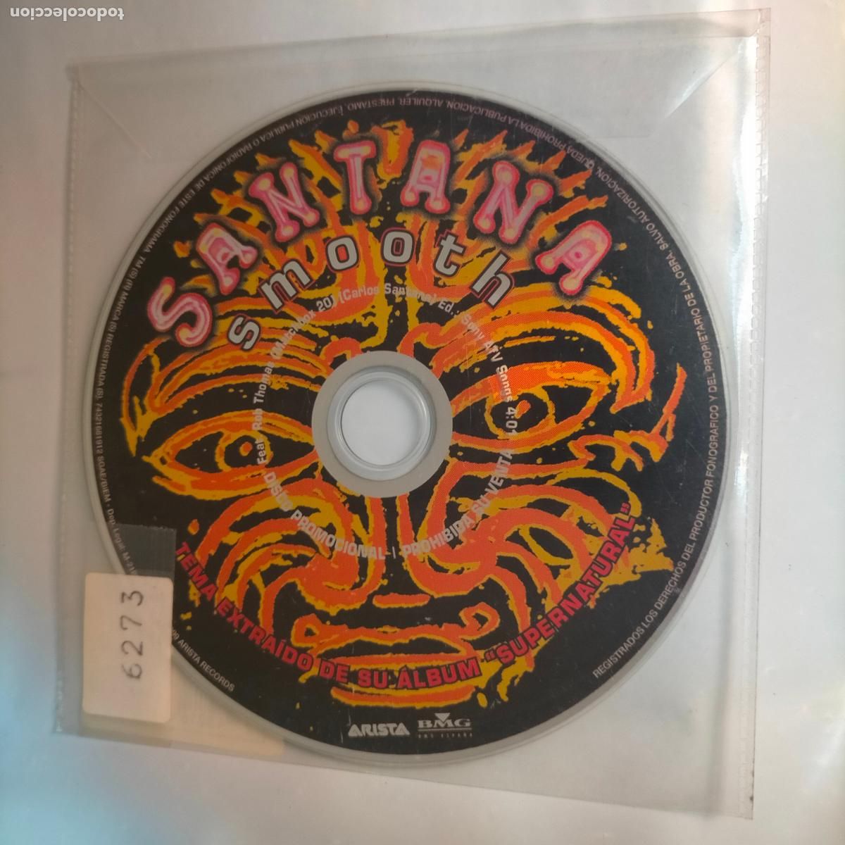 CDs de m&uacute;sica: CD SINGLE SANTANA - Foto 1