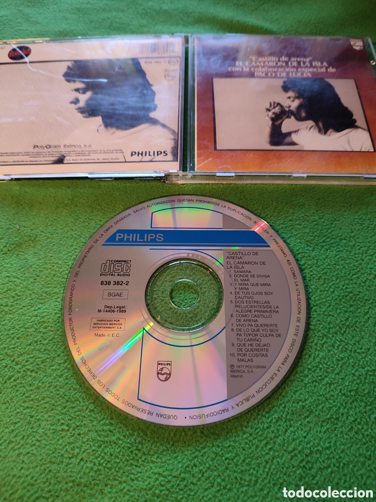 CDs de m&uacute;sica: El Camar&oacute;n de la Isla - Castillo de arena - Foto 2