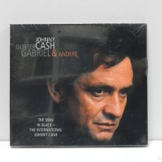 CDs de Música: DISCO CD. JOHNNY CASH, GUNTER GABRIEL & ANDERE - THE MAN IN BLACK. COMPACT DISC.