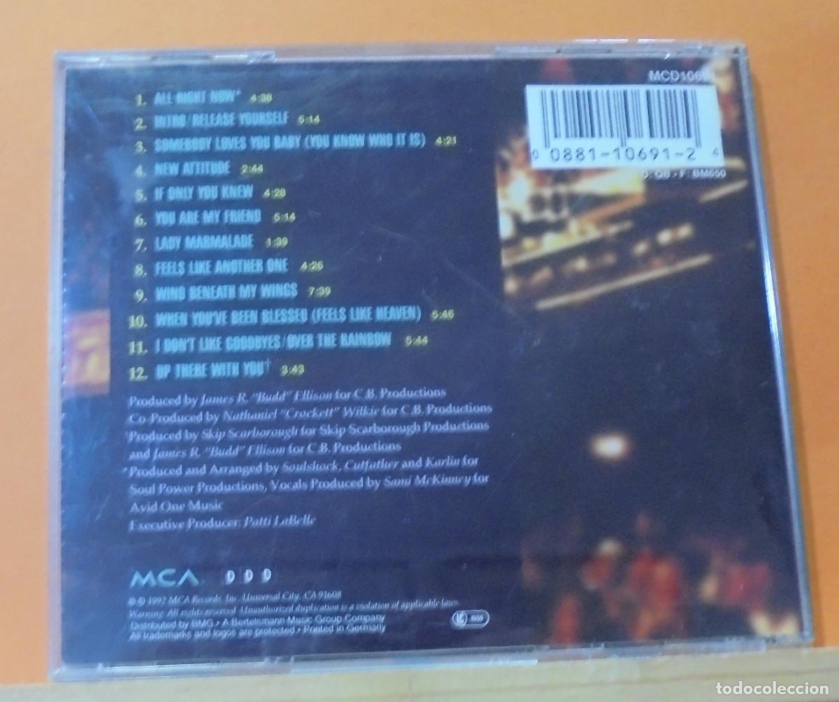 CDs de m&uacute;sica: Patti Labelle. Live!. MCA 1992 -- CD - Foto 2