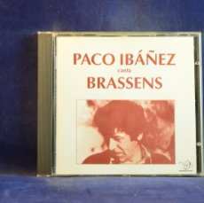 CDs de Música: PACO IBÁÑEZ – CANTA A BRASSENS - CD