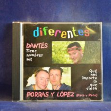 CDs de Música: PACO PORRAS Y PACO LOPEZ - DIFERENTES - CD