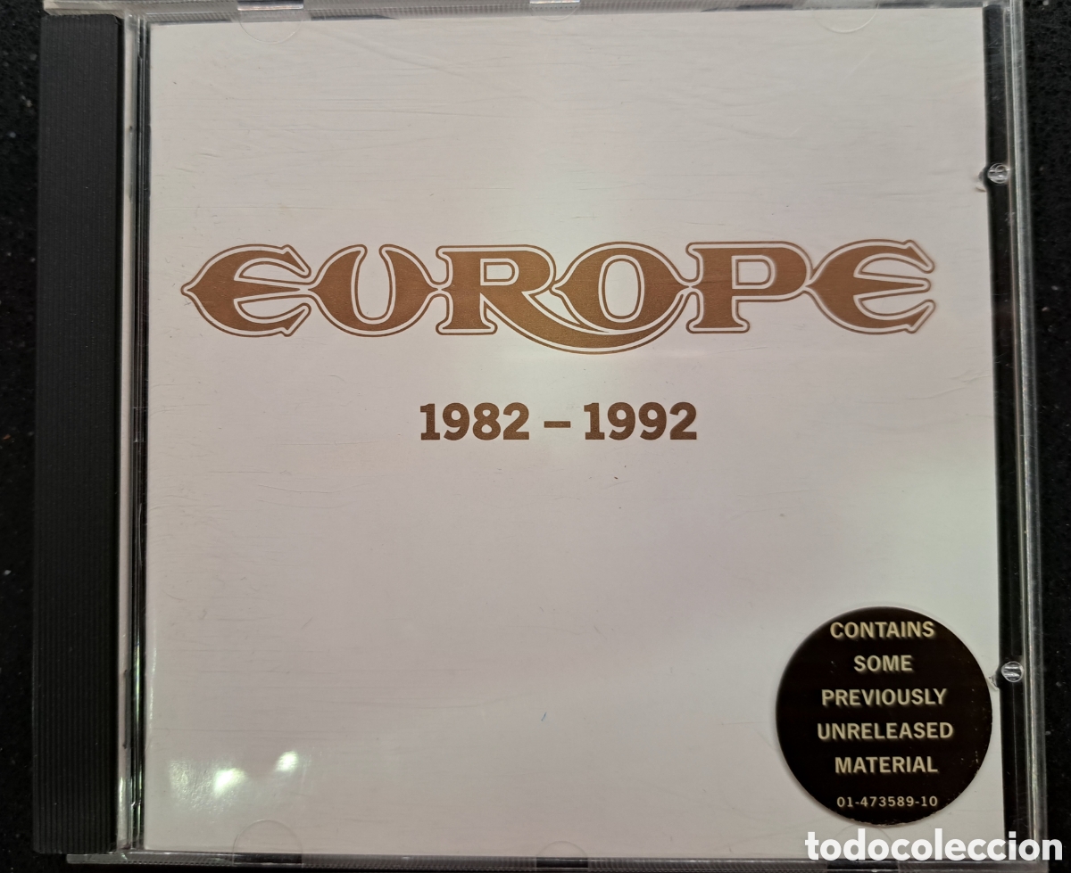 CDs de m&uacute;sica: CD. Europe. 1982-1992 - Foto 1