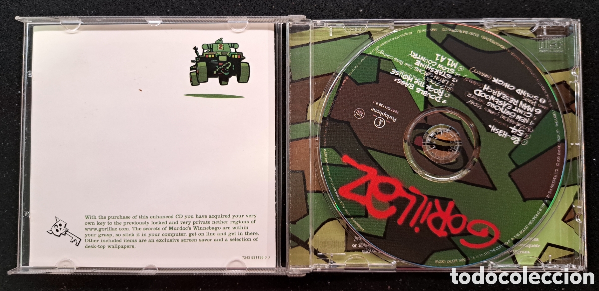 CDs de m&uacute;sica: Gorillaz. Gorillaz - Foto 2