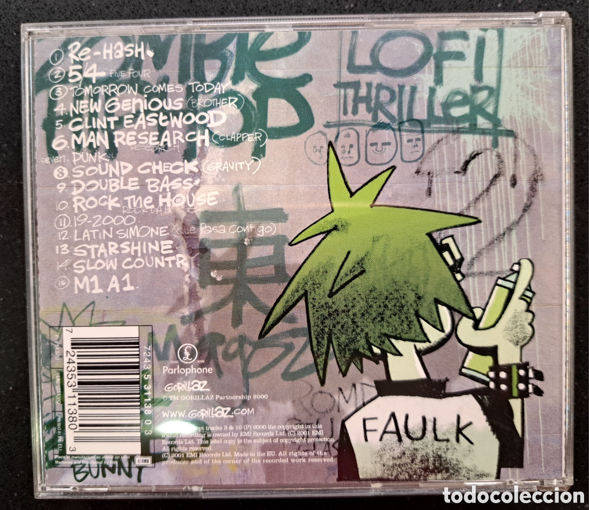 CDs de m&uacute;sica: Gorillaz. Gorillaz - Foto 3