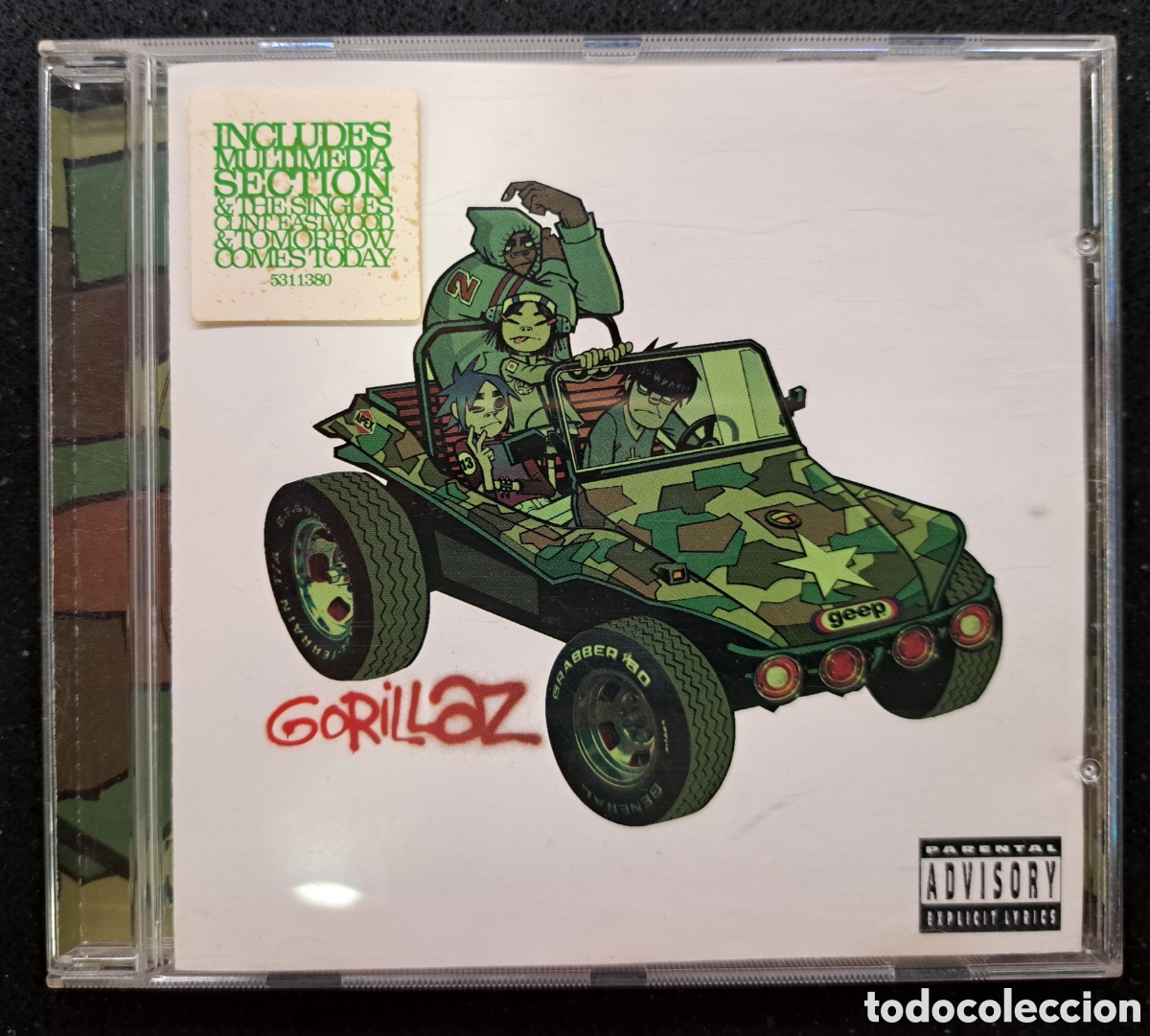 CDs de m&uacute;sica: Gorillaz. Gorillaz - Foto 1