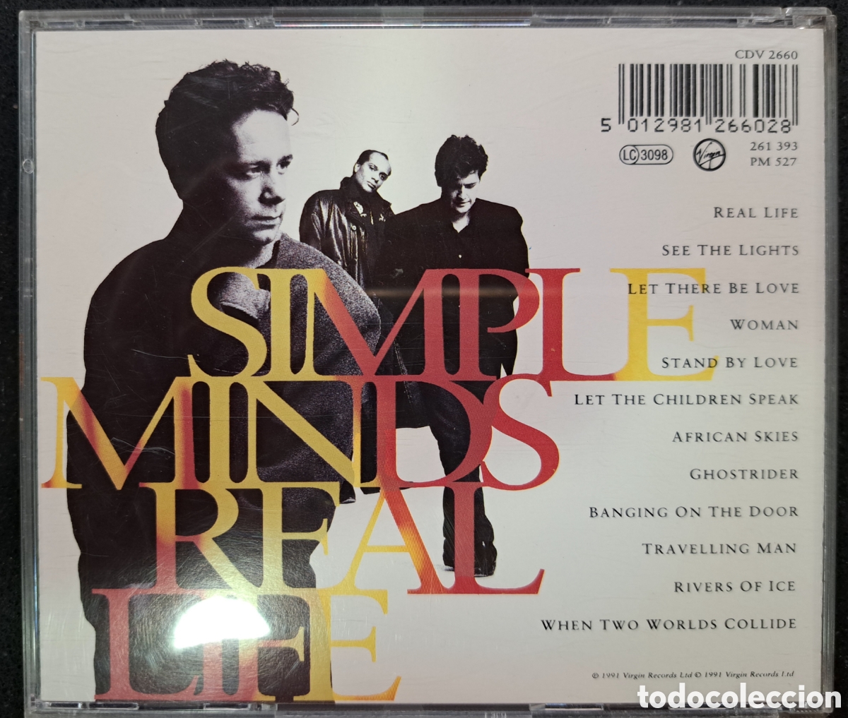 CDs de m&uacute;sica: Simple Minds. Real Life. - Foto 1