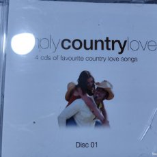CDs de Música: CD . SIMPLY COUNTRY LOVE - 14 TEMAS 2009