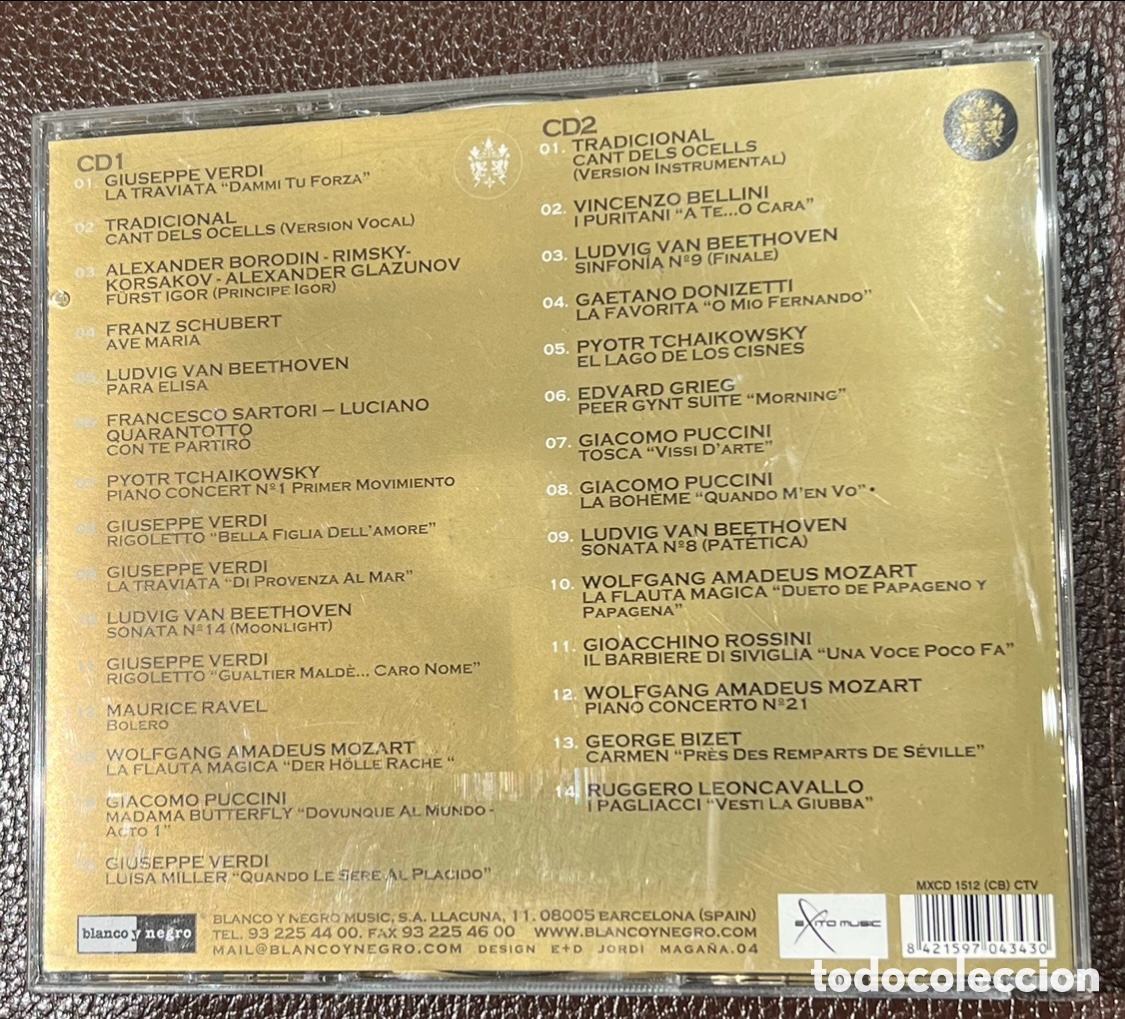 CDs de m&uacute;sica: CD2. Opera Chillout. - Foto 2