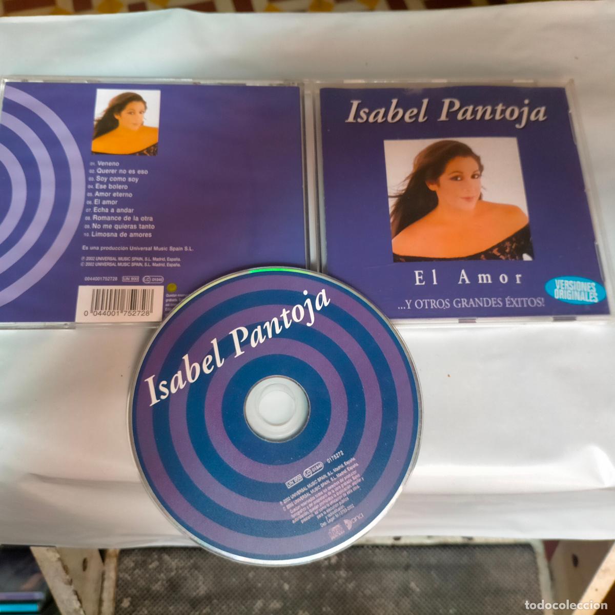 CDs de m&uacute;sica: CD EXITOS ISABEL PANTOJA 10 TEMAS - Foto 1