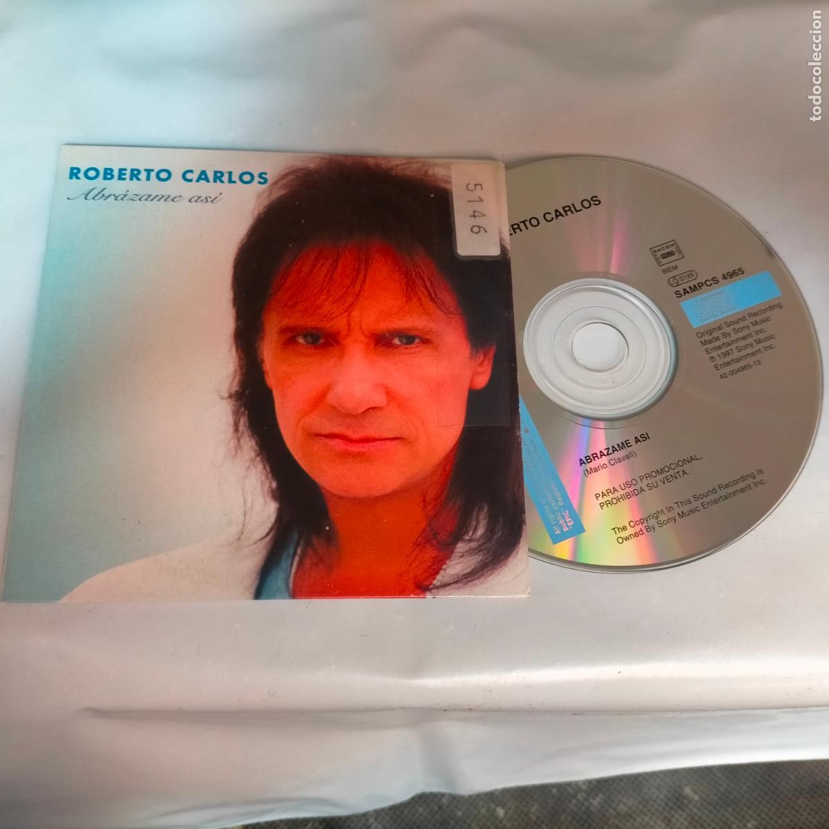 CDs de m&uacute;sica: CD SINGLE ROBERTO CARLOS - Foto 1