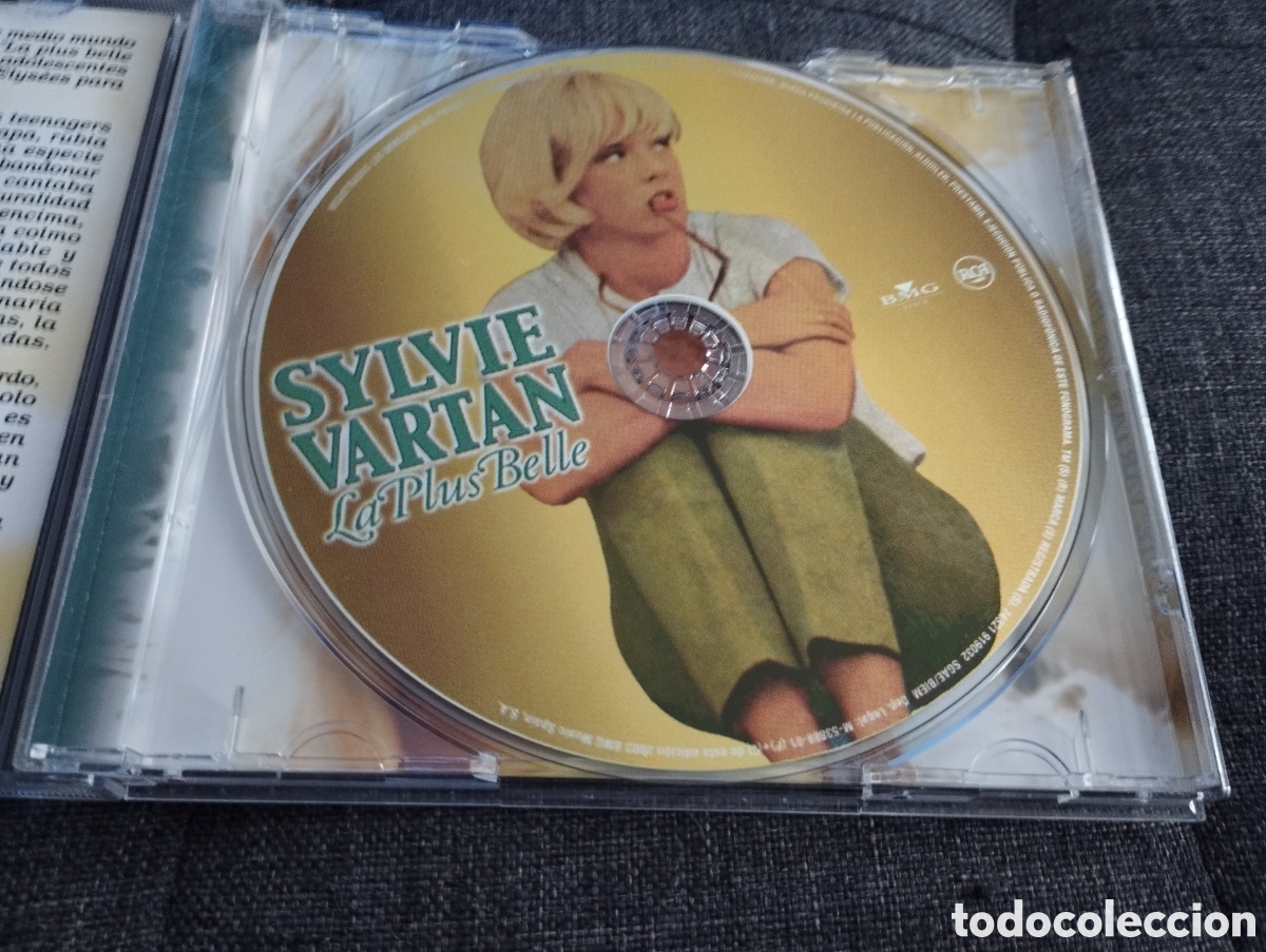 CDs de m&uacute;sica: SYLVIE VARTAN. LA PLUS BELLE (CD) - Foto 2