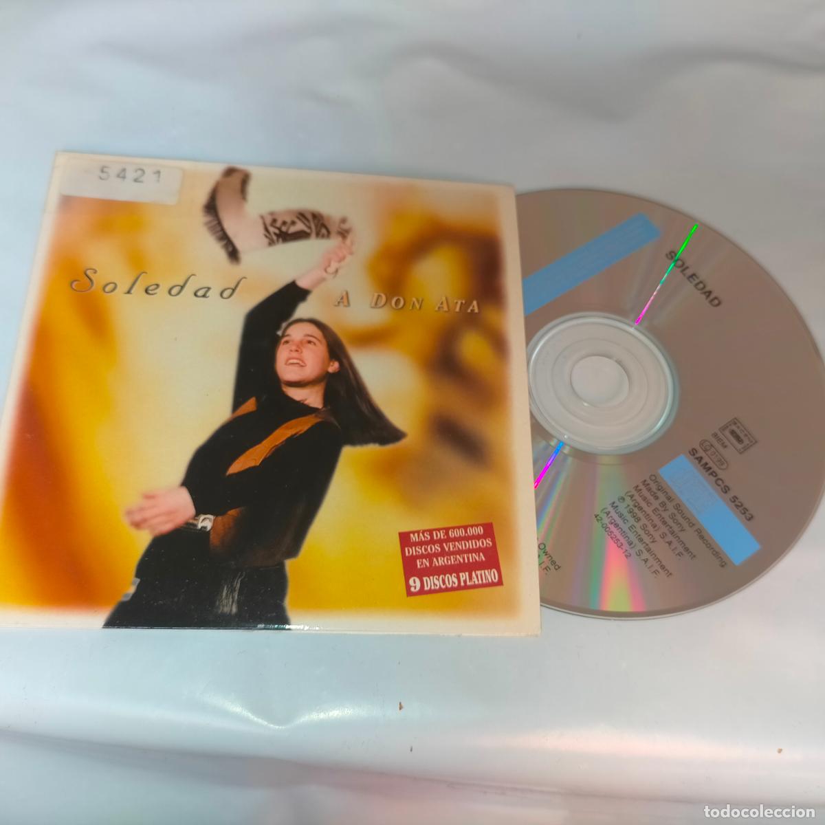 CDs de m&uacute;sica: PROMO CD SINGLE - SOLEDAD - Foto 1