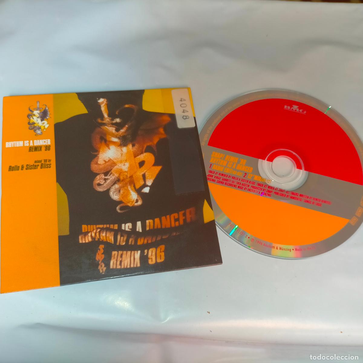 CDs de m&uacute;sica: PROMO CD SINGLE - SNAP ! - RHYTHM IS A DANCER CD SINGLE 1992 - Foto 1