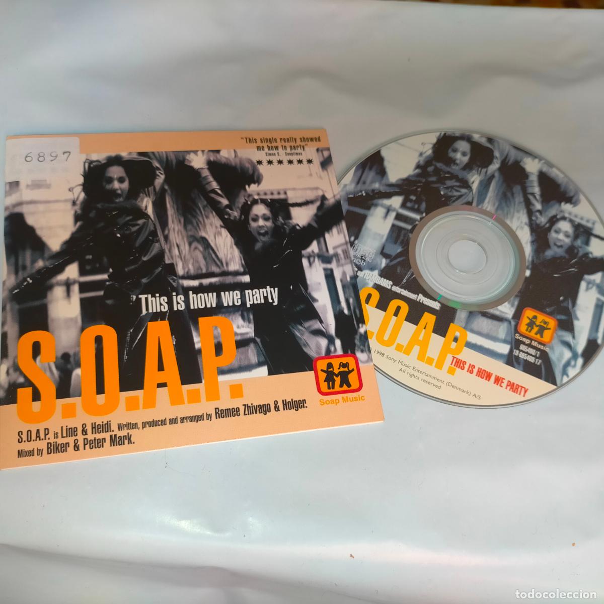 CDs de m&uacute;sica: CD SINGLE SOAP S.O.A.P. - Foto 1